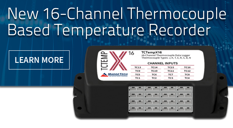 Madgetech Data Loggers Solutions For Critical Applications